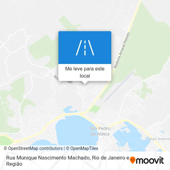 Rua Munique Nascimento Machado mapa