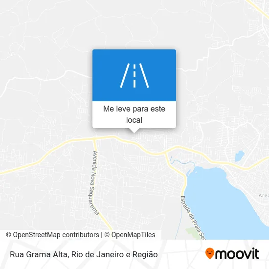 Rua Grama Alta mapa