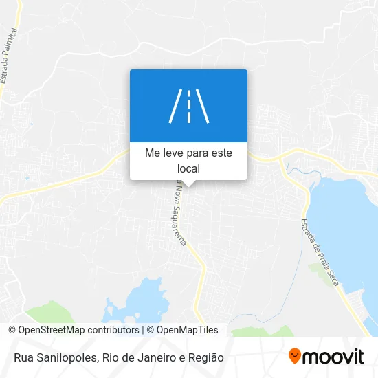 Rua Sanilopoles mapa