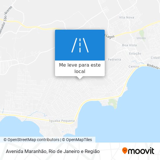 Avenida Maranhão mapa