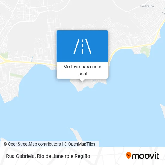 Rua Gabriela mapa