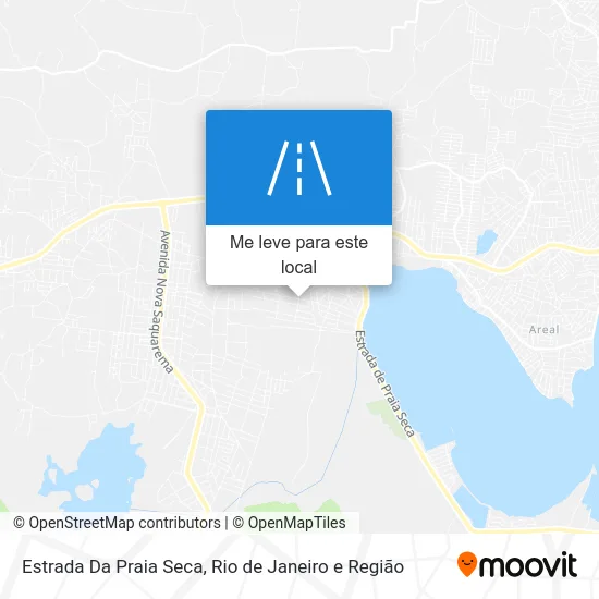 Estrada Da Praia Seca mapa