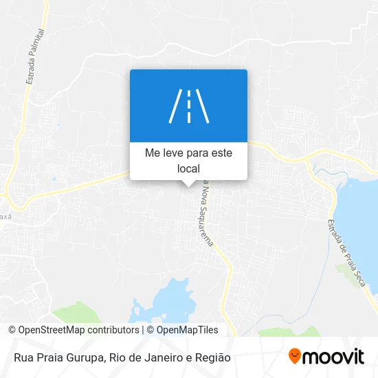 Rua Praia Gurupa mapa