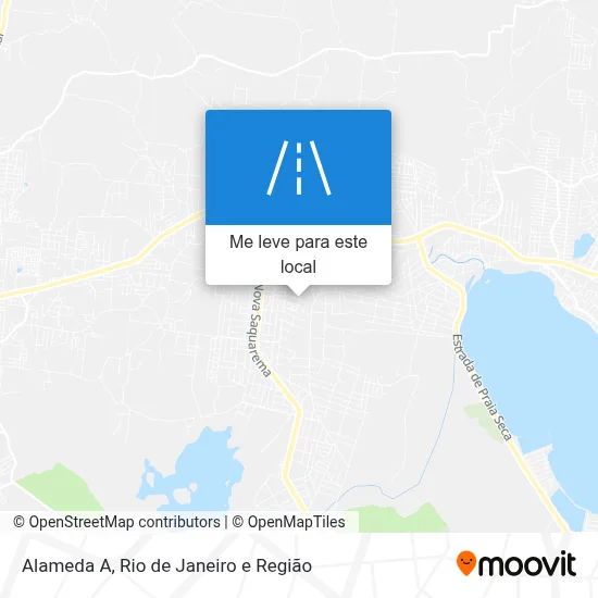 Alameda A mapa
