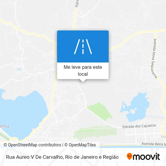 Rua Aureo V De Carvalho mapa