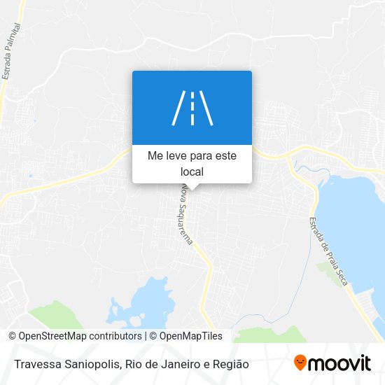 Travessa Saniopolis mapa