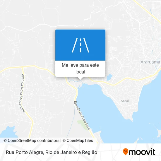 Rua Porto Alegre mapa