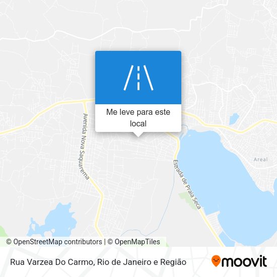 Rua Varzea Do Carmo mapa