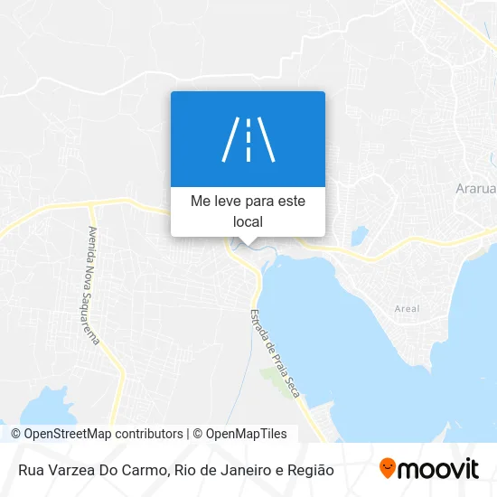 Rua Varzea Do Carmo mapa