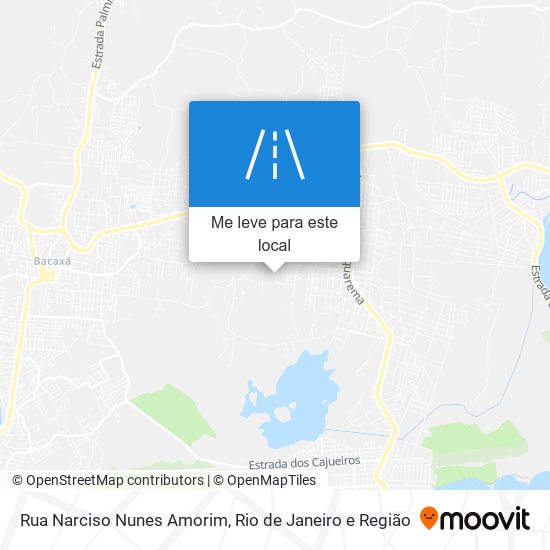 Rua Narciso Nunes Amorim mapa