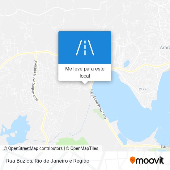 Rua Buzios mapa