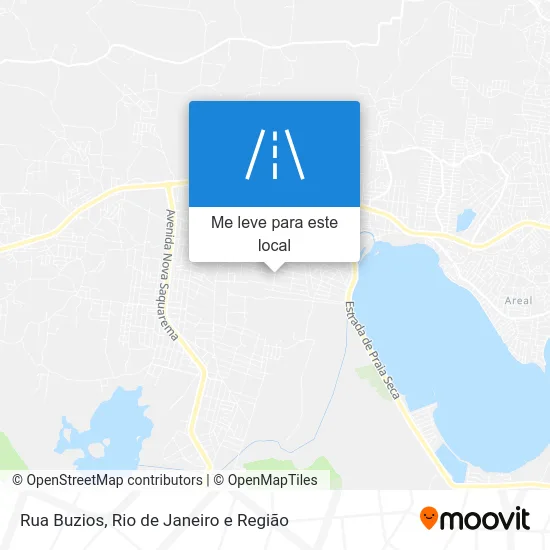 Rua Buzios mapa