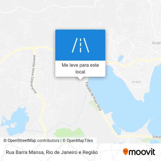 Rua Barra Mansa mapa