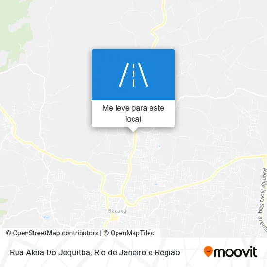 Rua Aleia Do Jequitba mapa