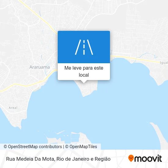 Rua Medeia Da Mota mapa
