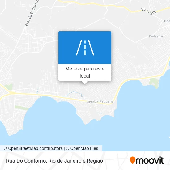 Rua Do Contorno mapa