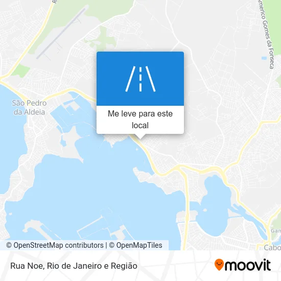Rua Noe mapa