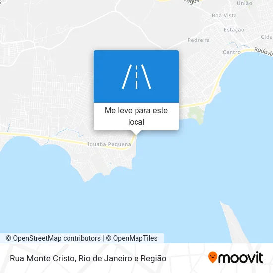 Rua Monte Cristo mapa
