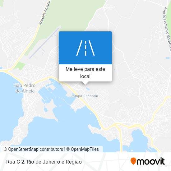 Rua C 2 mapa