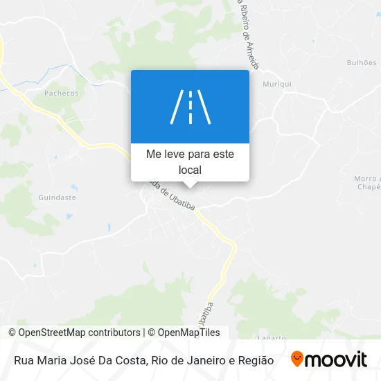 Rua Maria José Da Costa mapa