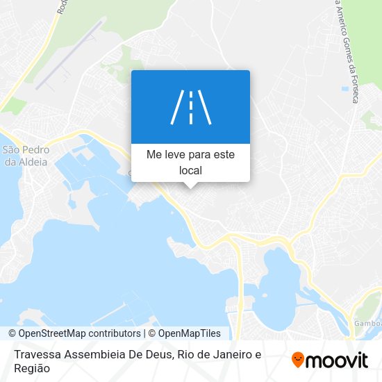 Travessa Assembieia De Deus mapa