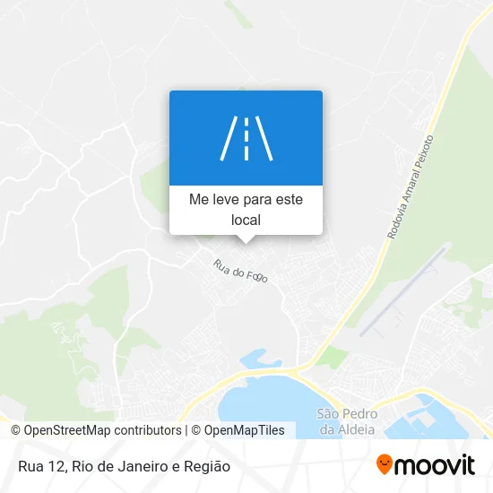 Rua 12 mapa