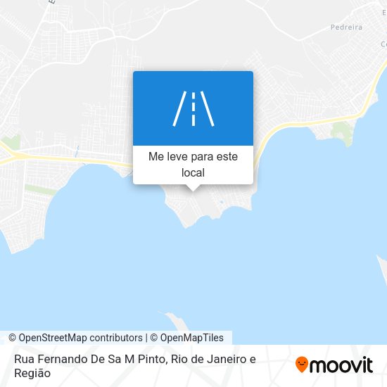 Rua Fernando De Sa M Pinto mapa