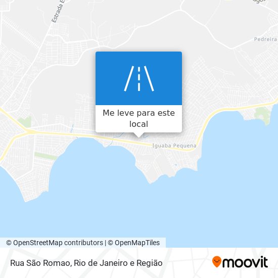 Rua São Romao mapa