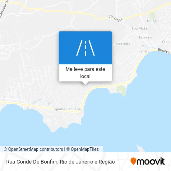 Rua Conde De Bonfim mapa