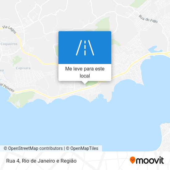 Rua 4 mapa