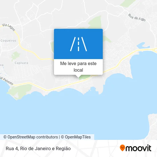 Rua 4 mapa