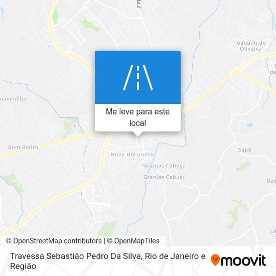 Travessa Sebastião Pedro Da Silva mapa