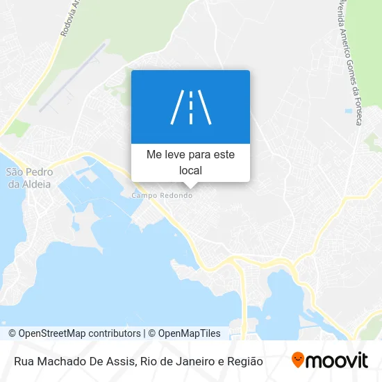 Rua Machado De Assis mapa