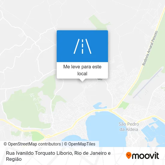 Rua Ivanildo Torquato Liborio mapa