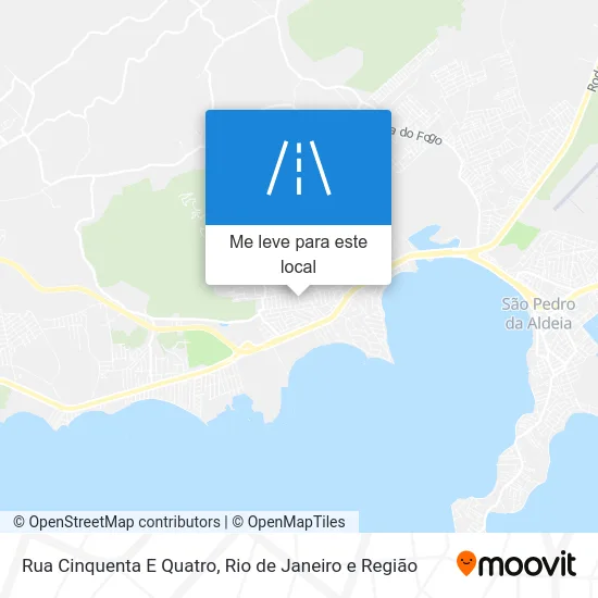 Rua Cinquenta E Quatro mapa