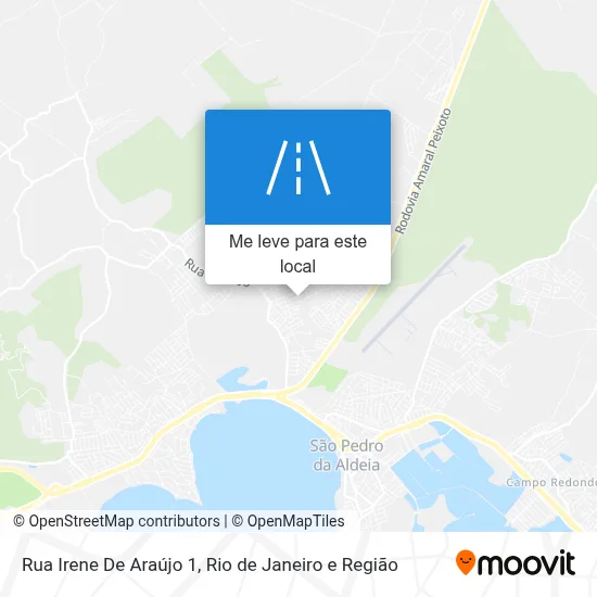 Rua Irene De Araújo 1 mapa