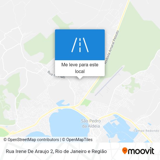 Rua Irene De Araujo 2 mapa
