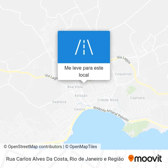 Rua Carlos Alves Da Costa mapa