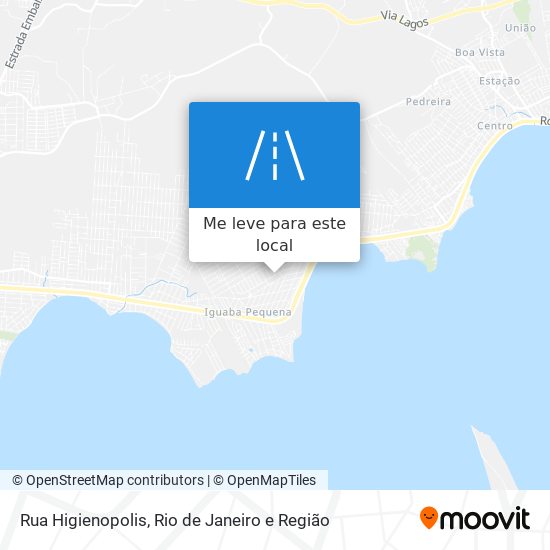 Rua Higienopolis mapa