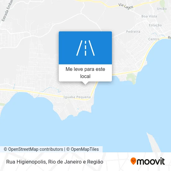 Rua Higienopolis mapa