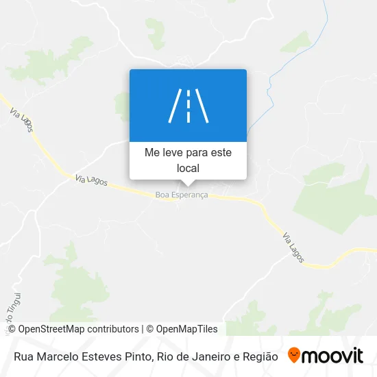 Rua Marcelo Esteves Pinto mapa