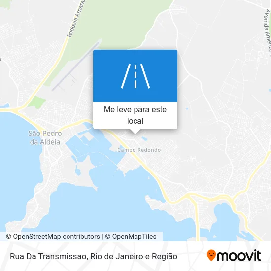 Rua Da Transmissao mapa