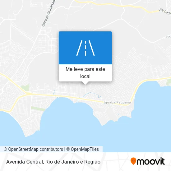 Avenida Central mapa
