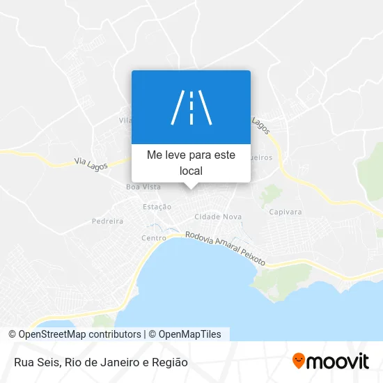 Rua Seis mapa