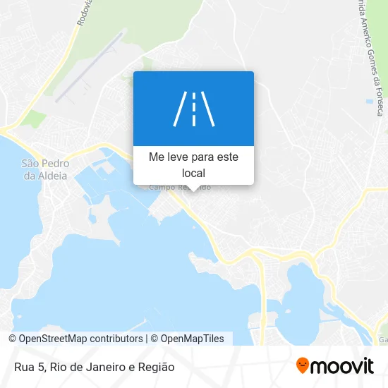 Rua 5 mapa
