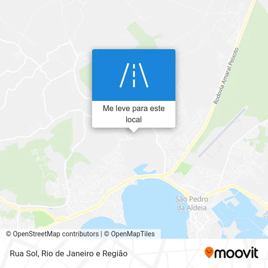 Rua Sol mapa