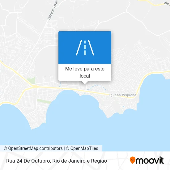 Rua 24 De Outubro mapa