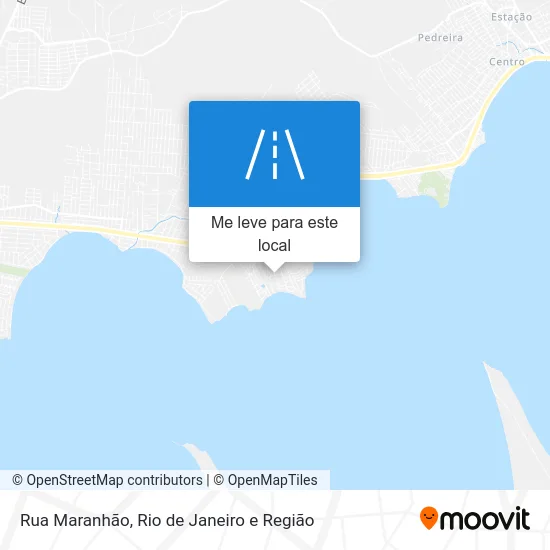 Rua Maranhão mapa