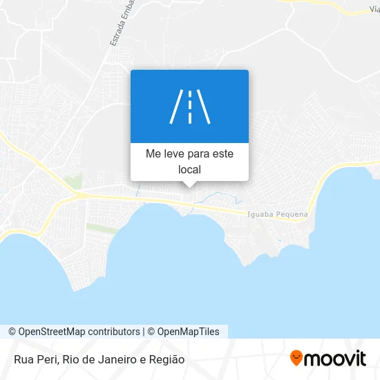 Rua Peri mapa
