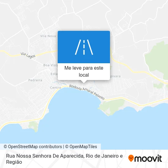 Rua Nossa Senhora De Aparecida mapa